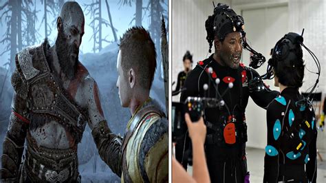 Kratos Behind The Scenes With Christopher Judge God Of War Ragnarok