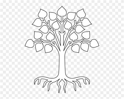 simple tree drawings  roots images pictures becuo tree