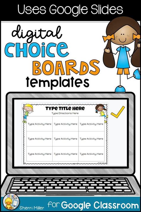 Choice Board Template Google Slides