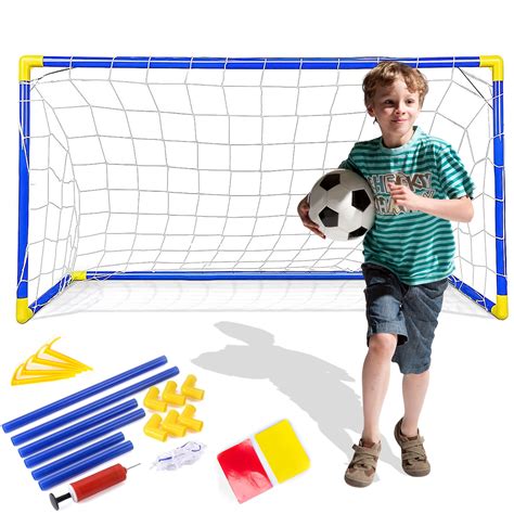 Kids Children Football Goal Post Net Dennyshop Uk