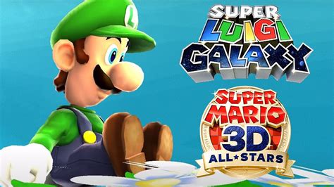 Super Luigi Galaxy 3D All Stars Full Game 121 Stars Walkthrough