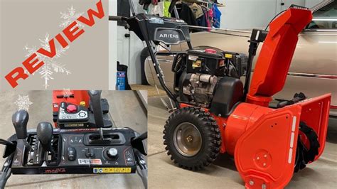 Ariens Platinum 24 SHO Snow Blower REVIEW YouTube