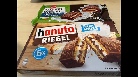 Hanuta Riegel Vs Waffel Riegel Von Penny Youtube