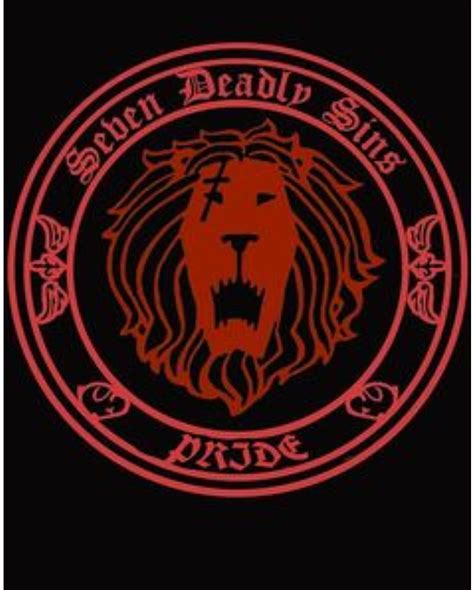 Pride Seven Deadly Sins Symbol