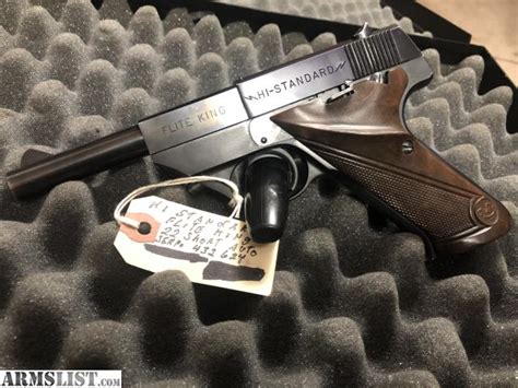 ARMSLIST For Sale Rare High Standard Flite King 22 Short Pistol