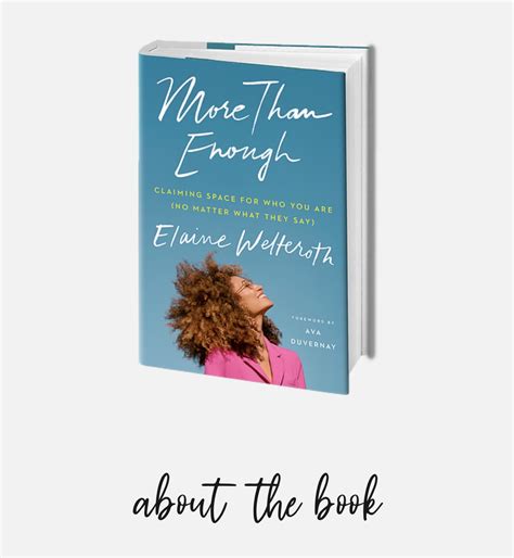 Featured Book: More Than Enough by Elaine Welteroth – NevahBlackDown