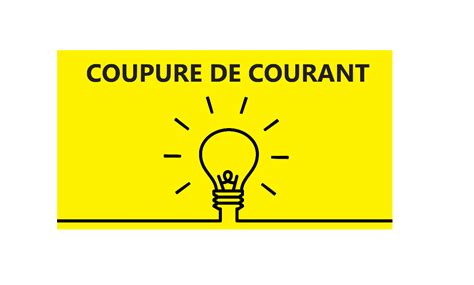 Coupure de courant