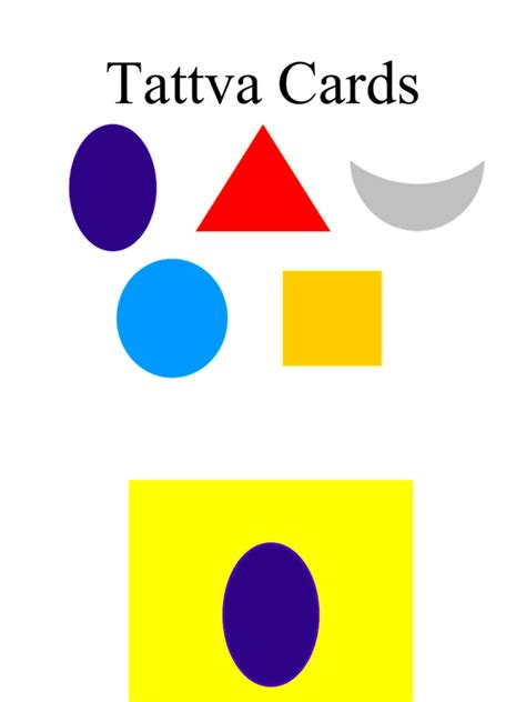 Tattva Cards PDF | PDF