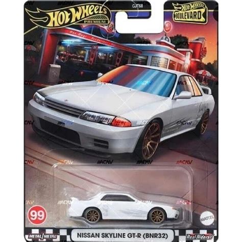 HOT WHEELS PREMIUM 風火輪街頭系列 NISSAN SKYLINE GT R BNR 哥吉拉塗裝 蝦皮購物
