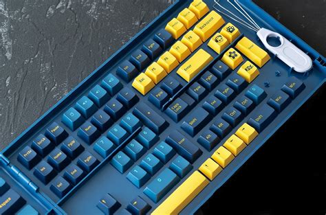 AKKO Macaw keycap full set PBT double shot keycaps for | Etsy