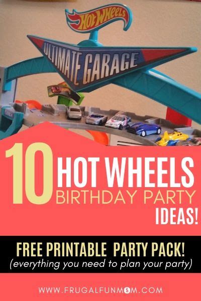 10 Hot Wheels Birthday Party Ideas FAB Party Planning Mom