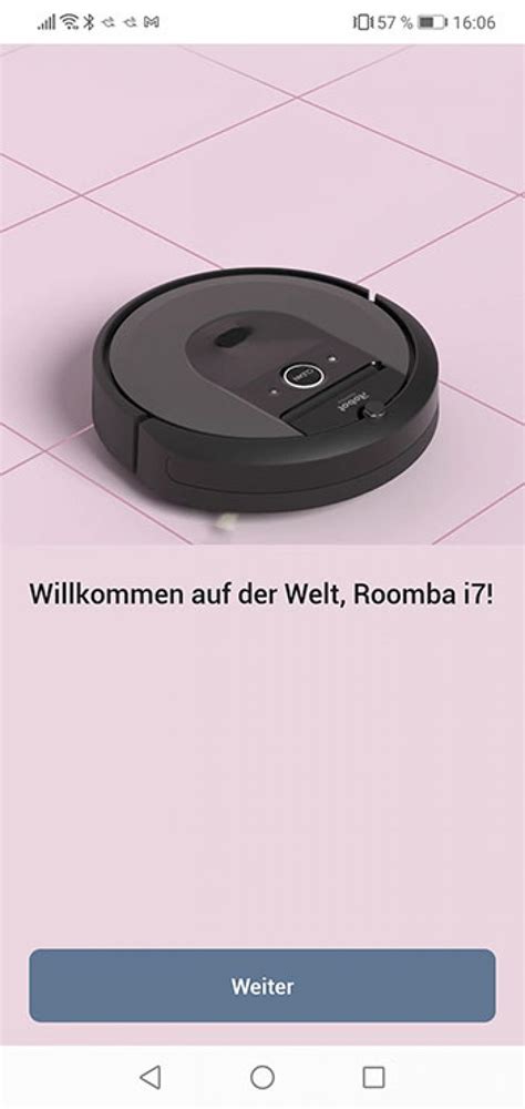 how to connect roomba to app