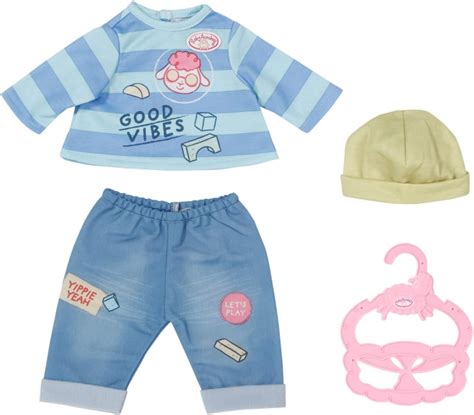 BABY born Happy Birthday Gast Outfit, Puppenoutfit mit blauem Hoodie ...