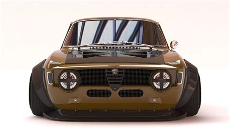 Alfa Romeo Giulia GTA KS Wide Body Print Kit 3D Model 3D Printable