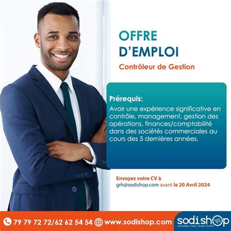 Sodishop Recrute Controleur De Gestion H F Y A Bara Offres D