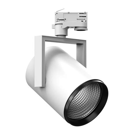 Spot Pour Rail Triphas As Led Medium Blanc Bn Luminaire Fr