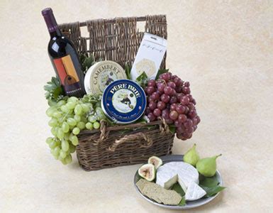 Wine and Food Baskets, Assorted Cheese and Wine Baskets, Wine and ...