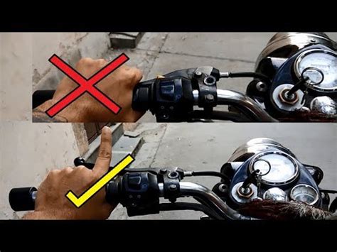 How To Brake Properly Effectively On Motorcycle Demo On Royal