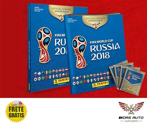 Album Oficial Copa Mundo R Ssia Capa Dura Figurinhas R