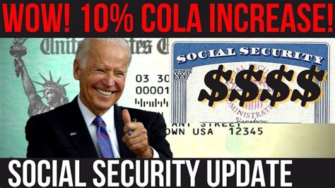 Huge Cola Increase To All Social Security Recipients In Bill Ssi