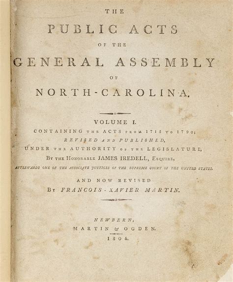 The Public Acts of the General Assembly of North Carolina, 1804 2 v