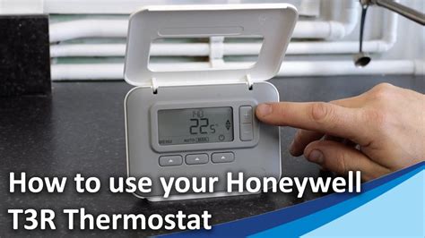 How To Use Your Honeywell T R Thermostat Youtube