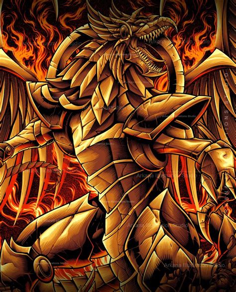 Winged Dragon Of Ra Yu Gi Oh Anime Merchandise Design On Behance