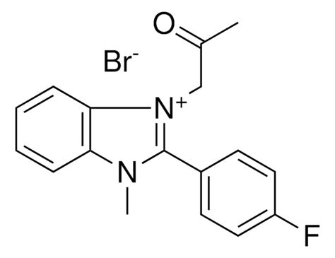 Fluorophenyl Methyl Oxopropyl H Benzimidazol Ium