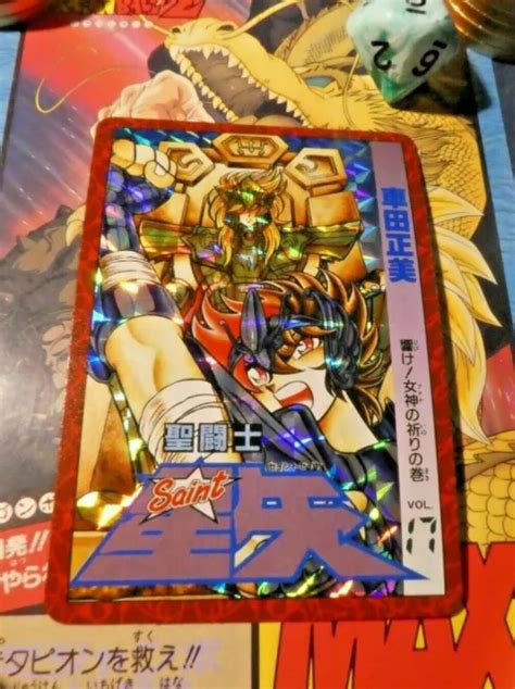 SAINT SEIYA ANIME Manga Fan Card Fancard Sft Carddass Prism Holo Carte