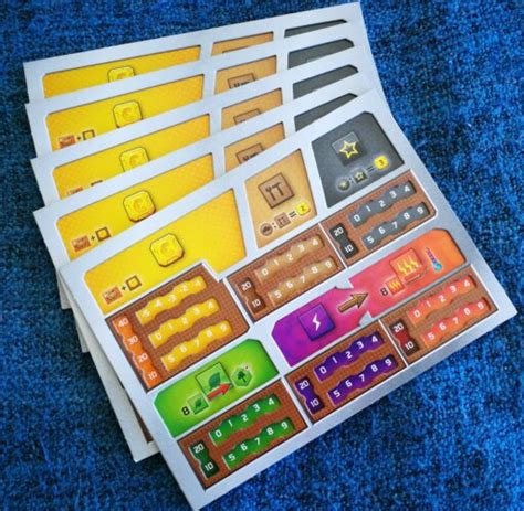 Terraforming Mars Dual Layer Player Boards