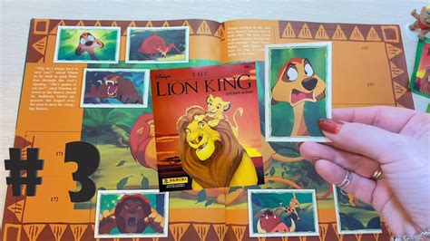 PANINI Раритетный Альбом для наклеек Король Лев The Lion King 1994