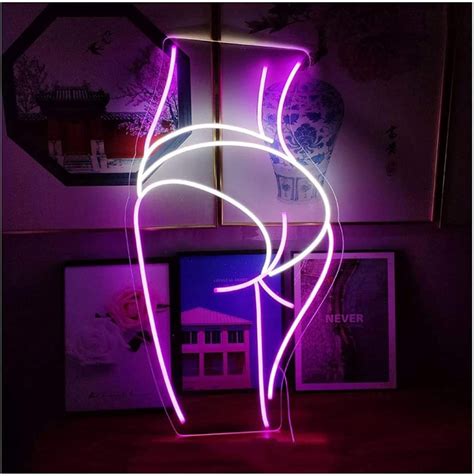 LINLIN Lights Custom Led Sign Sexy Lady Neon Light Bar Hot Naked Beauty