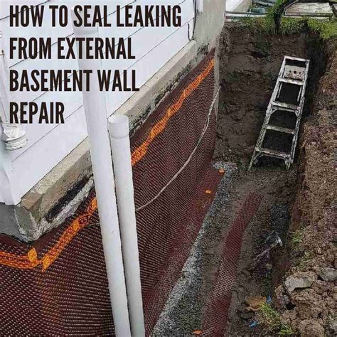 How Do You Fix A Leaky Basement Wall