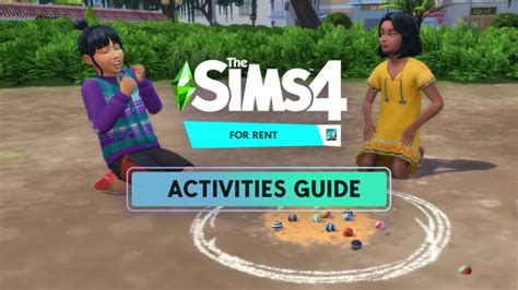 Explore the New Sims 4 For Rent Activities