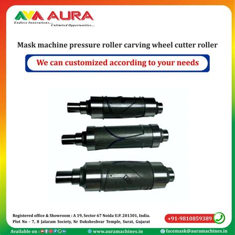 embossing die roller  face mask machines  piece die