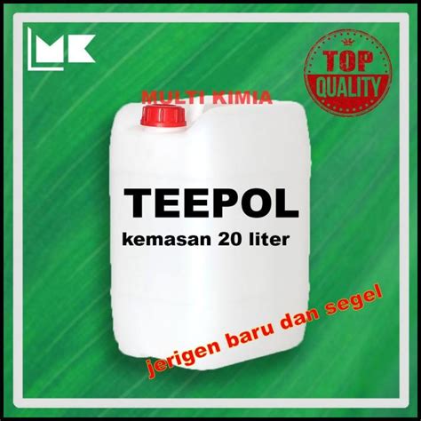 Jual Teepol Teppol Cairan Pembersih Netto 20 Liter Shopee Indonesia