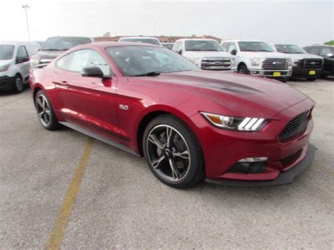 2017 Ford Mustang Gt 5 Miles Ruby Red Metallic Tinted Clearcoat 2dr Car