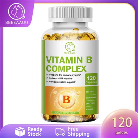 Vitamin B Complex Capsules Supplement Vitamins Whitening Antioxidant Improves Immunity Lazada Ph