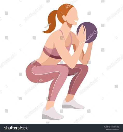 919 Squat Workout Images Images Stock Photos Vectors Shutterstock