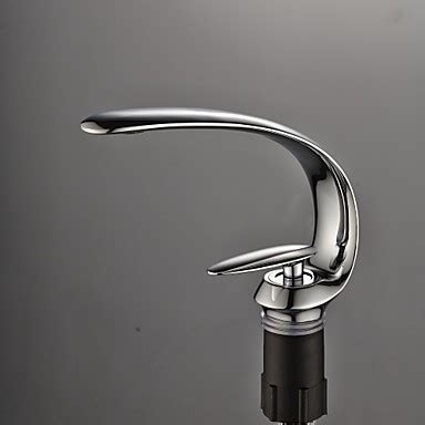 Contemporary Style Orb Single Handle One Hole Hot And Cold Water Bathroom Sink Faucet Black