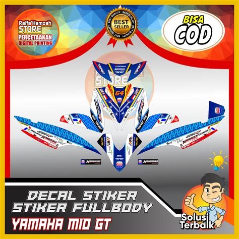 Jual Decal Sticker Fullbody Stiker Striping Fullbody Dekal Stiker