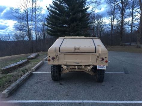 Hummer H Am General Slant Back Humvee Hard Top Hmmwv Military