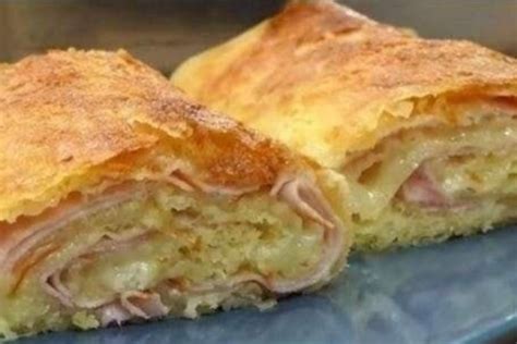 Receita De Croissant De Presunto E Queijo Caseiro Smmendes