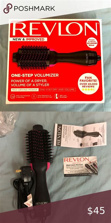 Revlon Hair Dryer Brush One Step Volumizer Revlon Hair Dryer Brush Hair Brush Hair Dryer