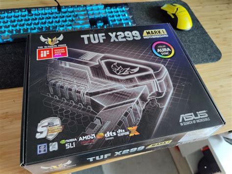 Motherboard Asus Tuf X299 Mark I Lga2066 Ddr4 M2 Usb 31 Dual Lan