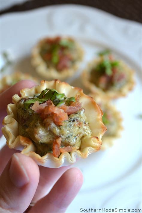 Bacon And Cream Cheese Pesto Bites Southern Made Simple