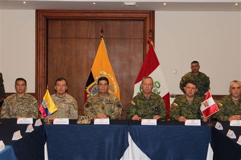 Mandos Militares De Ecuador Y Perú Se Reúnen En Arenillas