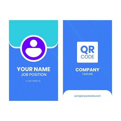 Premium Vector Modern And Clean Business Id Card Template