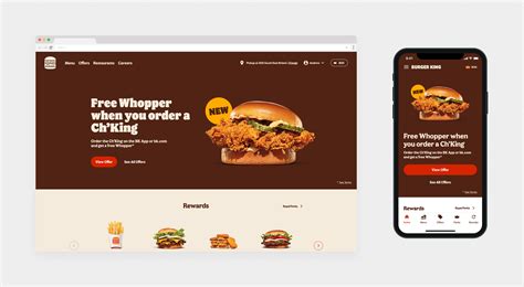 Burger King design system — by Andrew Couldwell