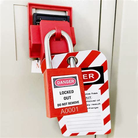 Safby Keyed Different Lockout Tagout Lock Loto Safe Padlocks For